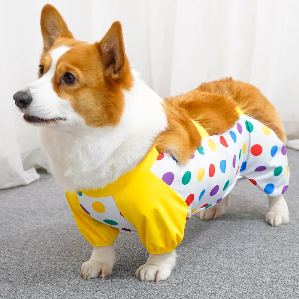 Pantalones impermeables para perros Corgi - antipolvo y transpirables