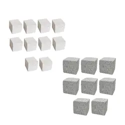Piedra de molienda cuadrada para hámsteres - juego de piezas