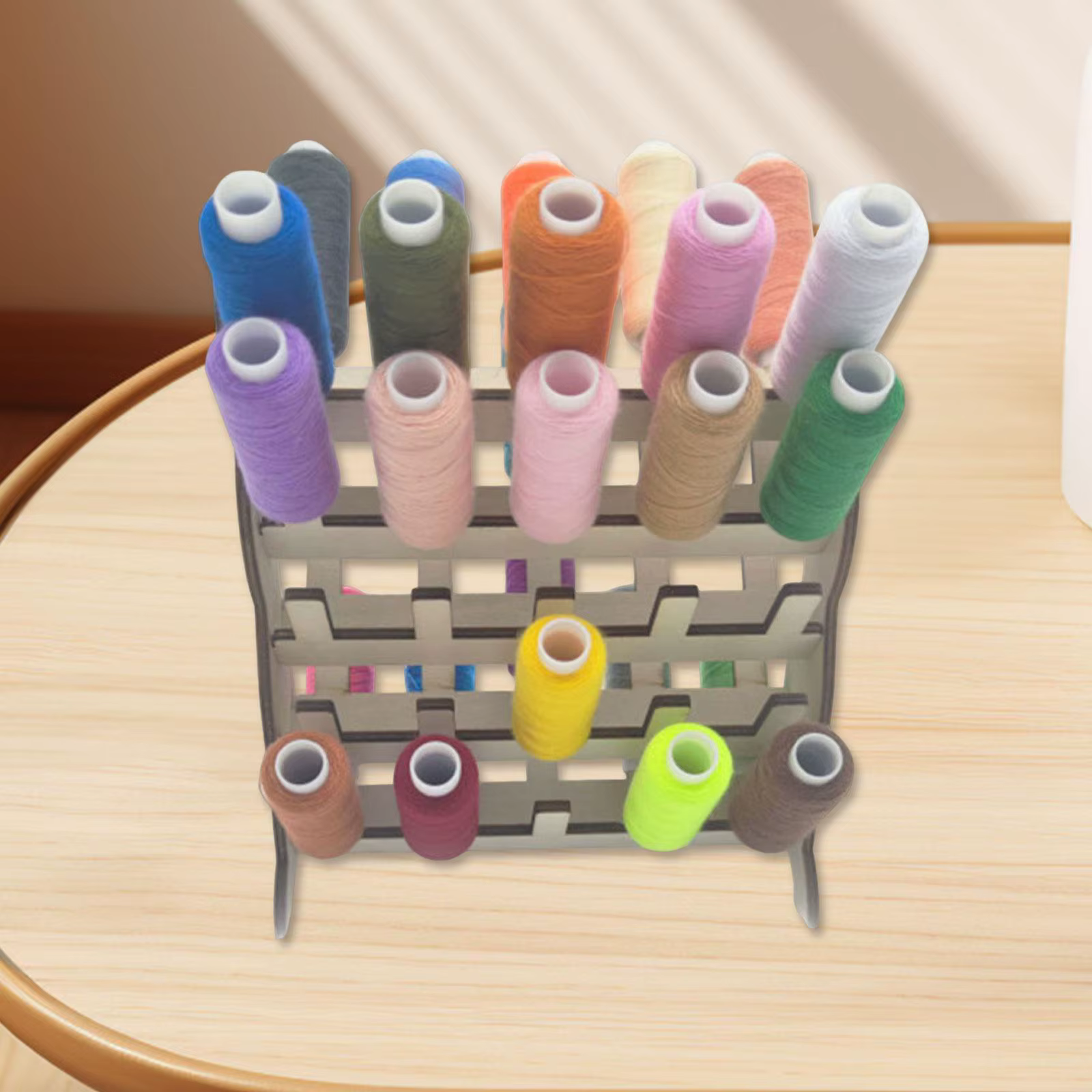 Organizador de juguetes de madera desmontable para gatos - imagen 2