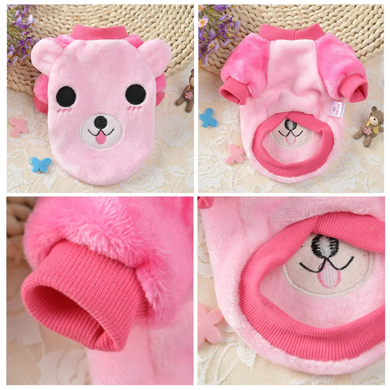 Ropa bonita para perro, sudaderas con capucha para perros pequeños, ropa suave para cachorros, Chihuahua, Yorkshire, accesorios para perros, Otoño e Invierno - imagen 3