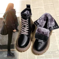 Botas de nieve de cuero para perros: cálidas y antideslizantes