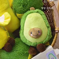 Juguetes de peluche con sonido de frutas para perros y cachorros