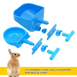 Bebedero automatico para conejos y otros animales de granja