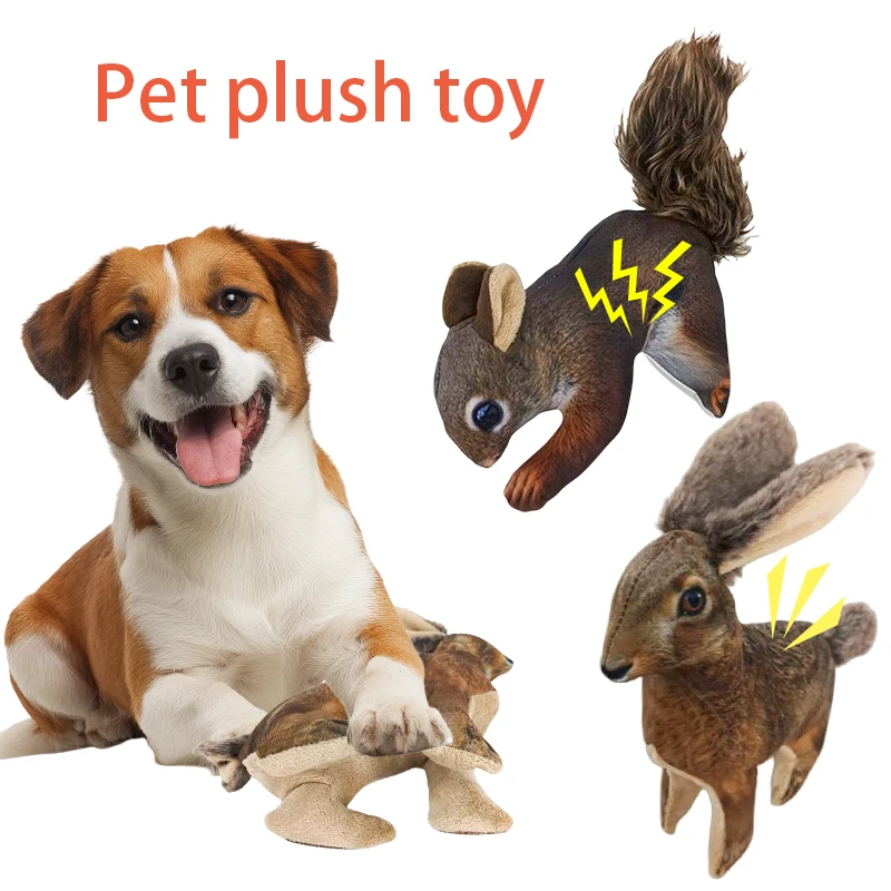 Juguete interactivo con sonido para perros–Alivia encías de cachorros - imagen 5