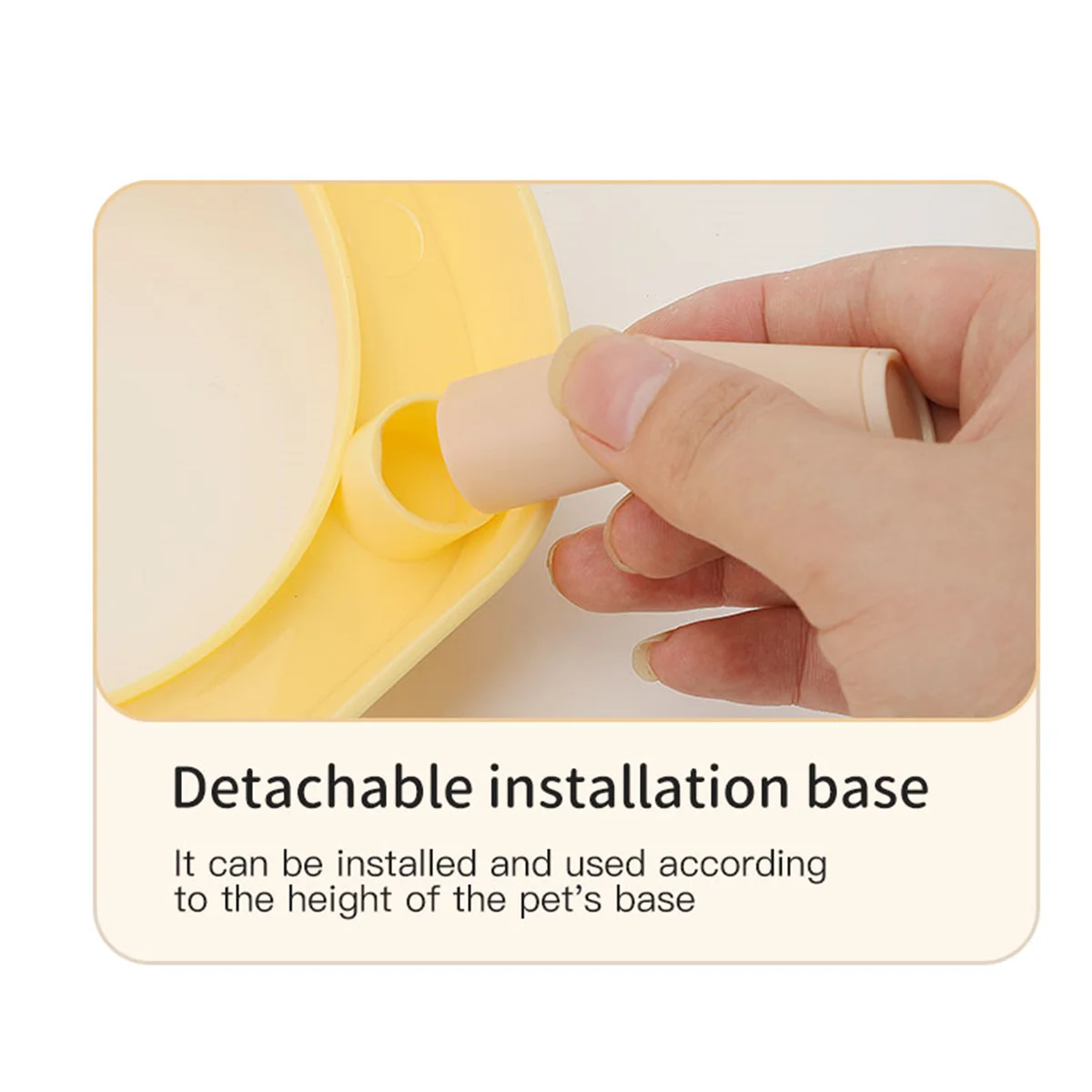 Comedero doble de acero inoxidable con bebedero para perros y gatos - imagen 4