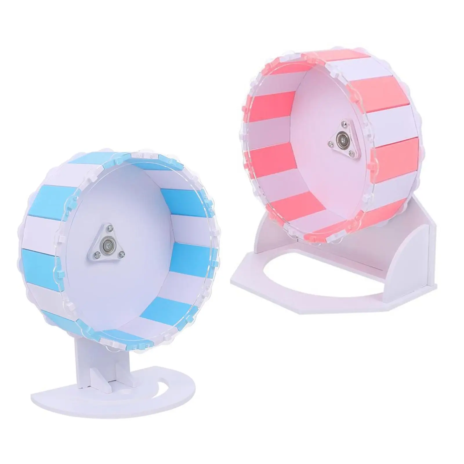1Set Running Disc 7.09inch Plastic Hamster Exercise Wheel Quiet Flying Saucer Hamster Wheel Hamster Ball for Mice Pet Supplies