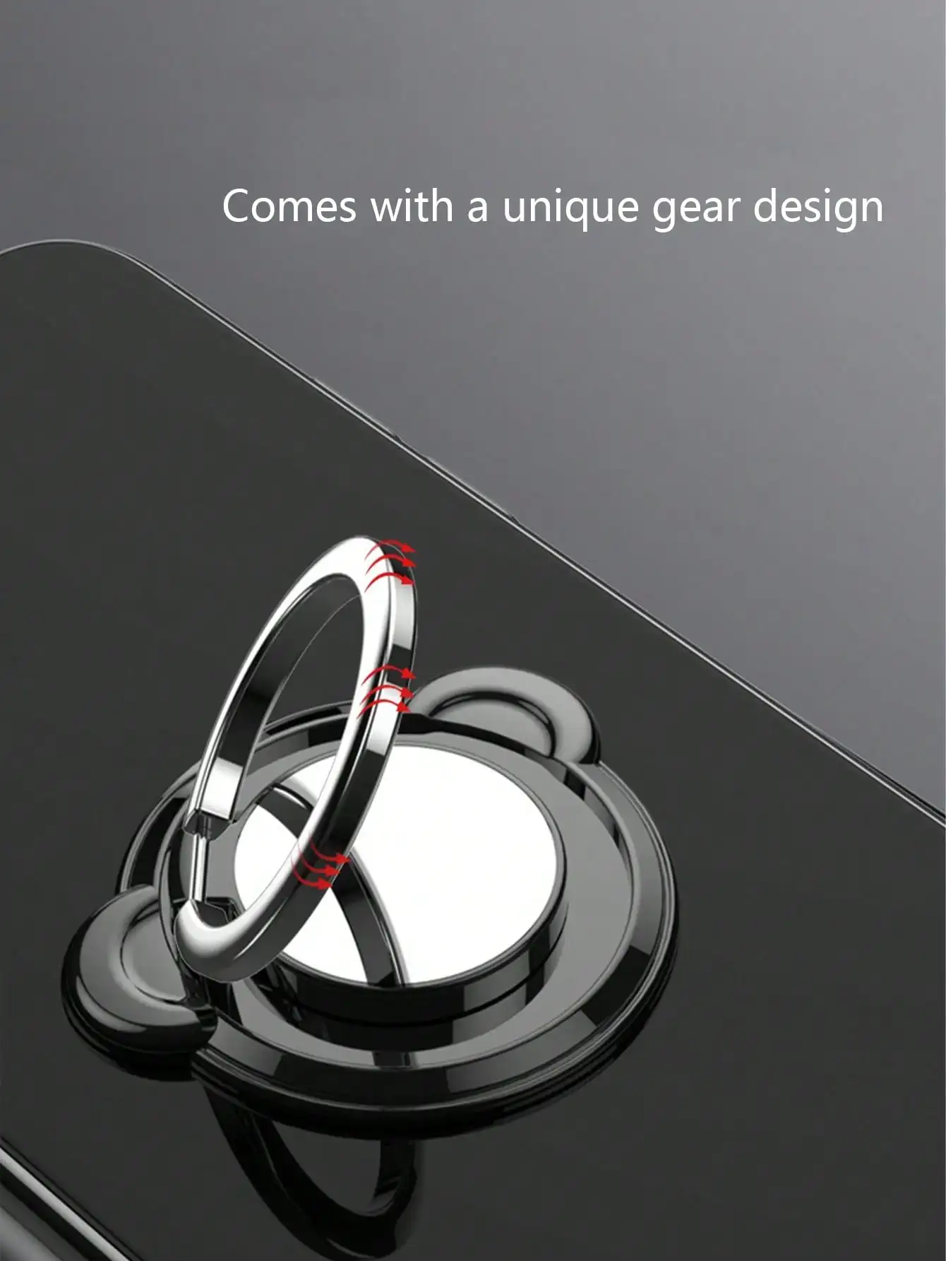 360 ° Soporte giratorio de hebilla de pulsera magnética para coche, rotador de soporte magnético Universal para coche de 1 pieza - imagen 3