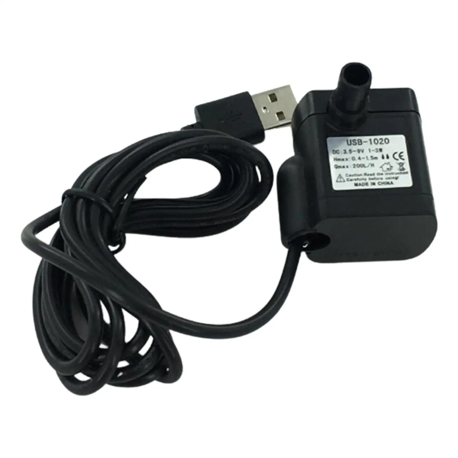 USB Port Replacement Pump for Cat Water Fountain Pet Fountain Quiet Long Lifespan Water Pump