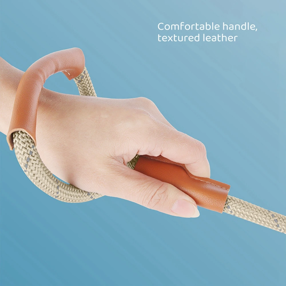 Correa reflectante de nailon para perros pequeños, cuerda de entrenamiento para caminar, ligera y segura, accesorios para Chihuahua, 1,5 m - imagen 4