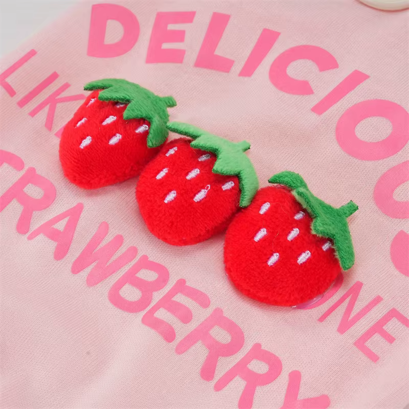 Chaleco sin mangas capucha frutas 3D perros pequeños - imagen 2