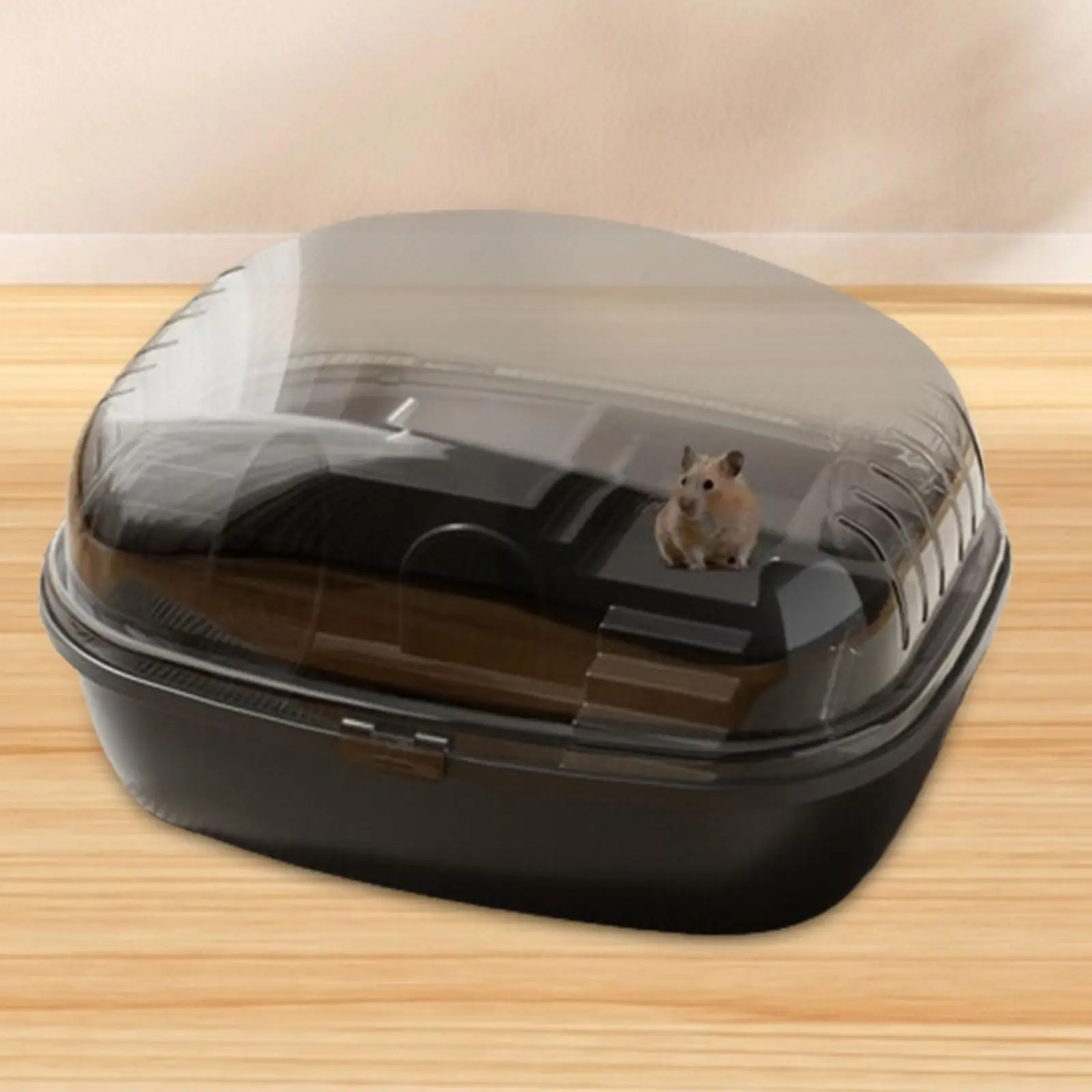 Hamster Cage Openable Top Sugar Glider Hedgehog Bunny Breathable Portable Transparent Guinea Pigs Gerbils Rats Mice Habitat