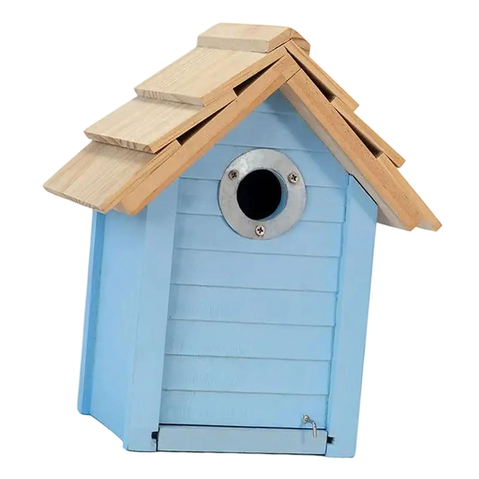 Bird House Decorative Wood Nest Bird Nest for Small Birds Bird Viewing