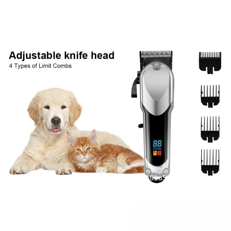 Máquina para cortar pelo de perro, cortadora de peinados para perros y cachorros, cortadora de belleza para perros y gatos, cortadora de piel, herramientas de afeitadora para el cuidado de mascotas y gatos - imagen 5