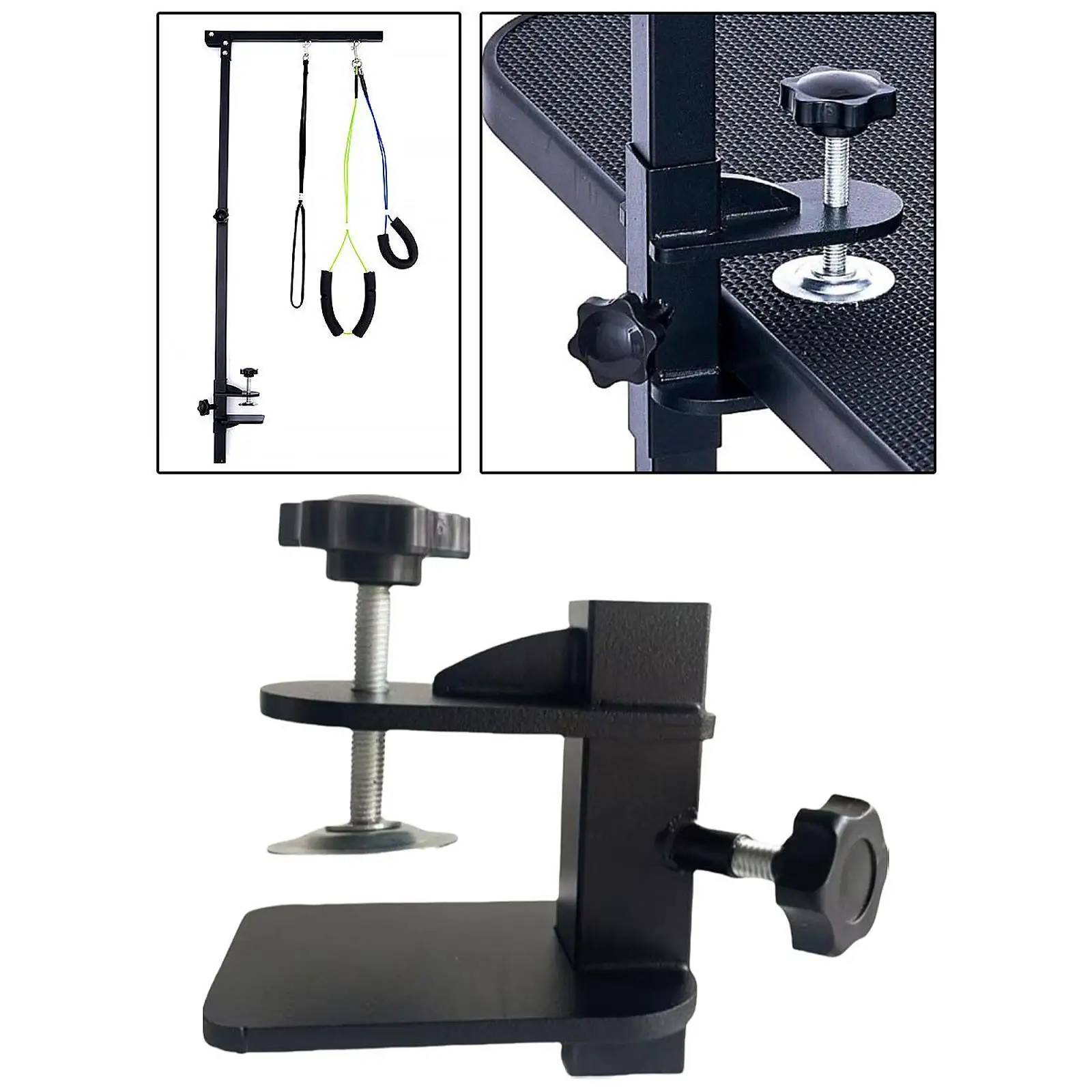 Pet Grooming Table Clamp Holder for Small Medium Dogs Indoor Hair Trimming