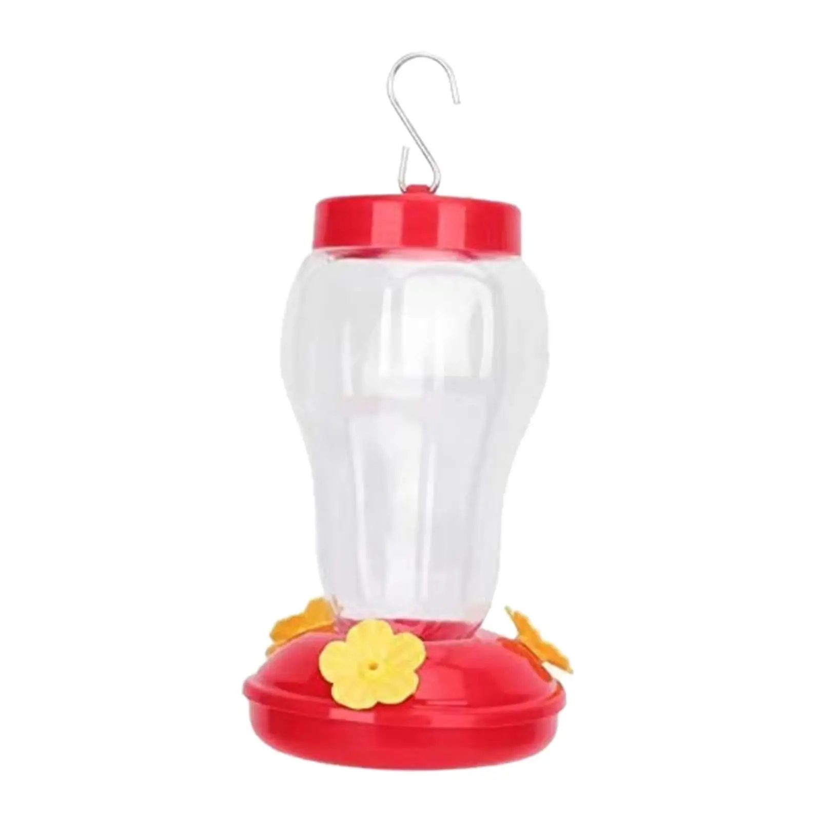 Plastic Bird Water Feeder Bottle Hanging Hummingbird Feeder for Garden Outdoor with 3 Flower Feeding Ports Plastic Bird Water Feeder Bottle Hanging Hummingbird Feeder for Garden Outdoor with 3 Flower Feeding Ports