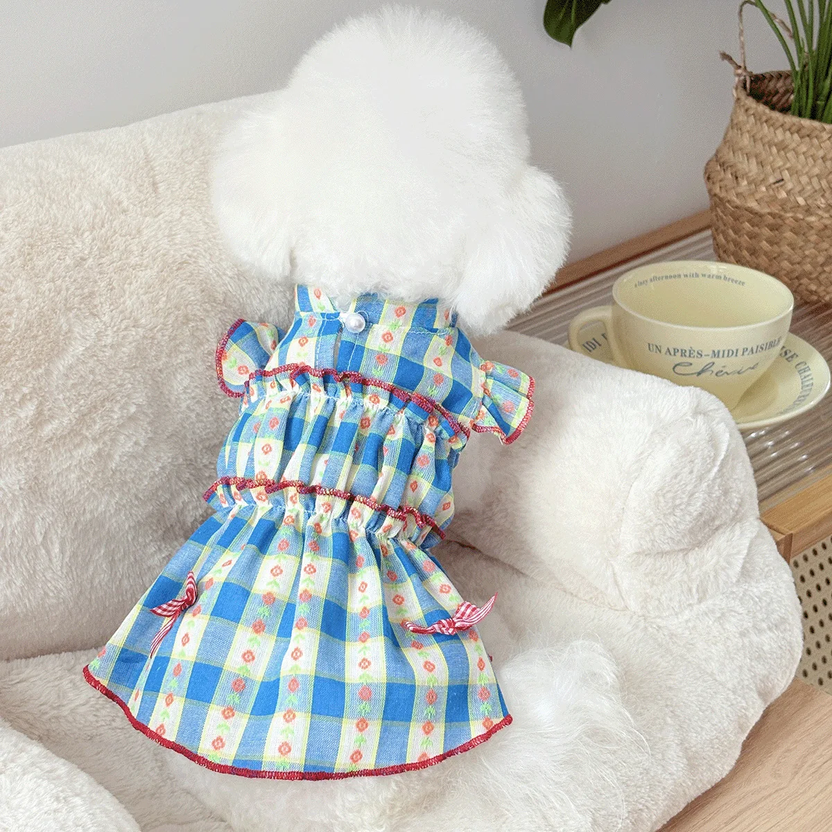 Chaleco princesa con mangas para perros Yorkshire Teddy y gatos - imagen 2