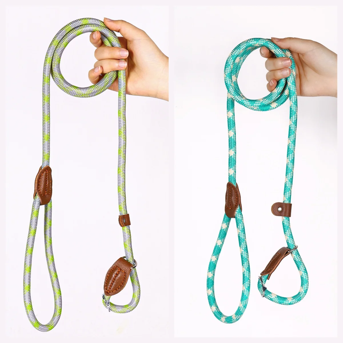 Correa de Color a juego para perros pequeños, medianos y grandes, 1 unidad Correa para perros que caminan mascotas - imagen 3