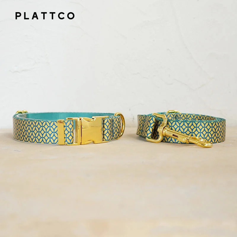 Dog Collar Leash Set