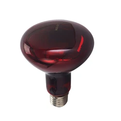 Bombilla calefactora E27 100W infrarroja para terrario de reptiles