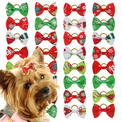 Lazos de Navidad para perros – Adornos de pelo artesanales