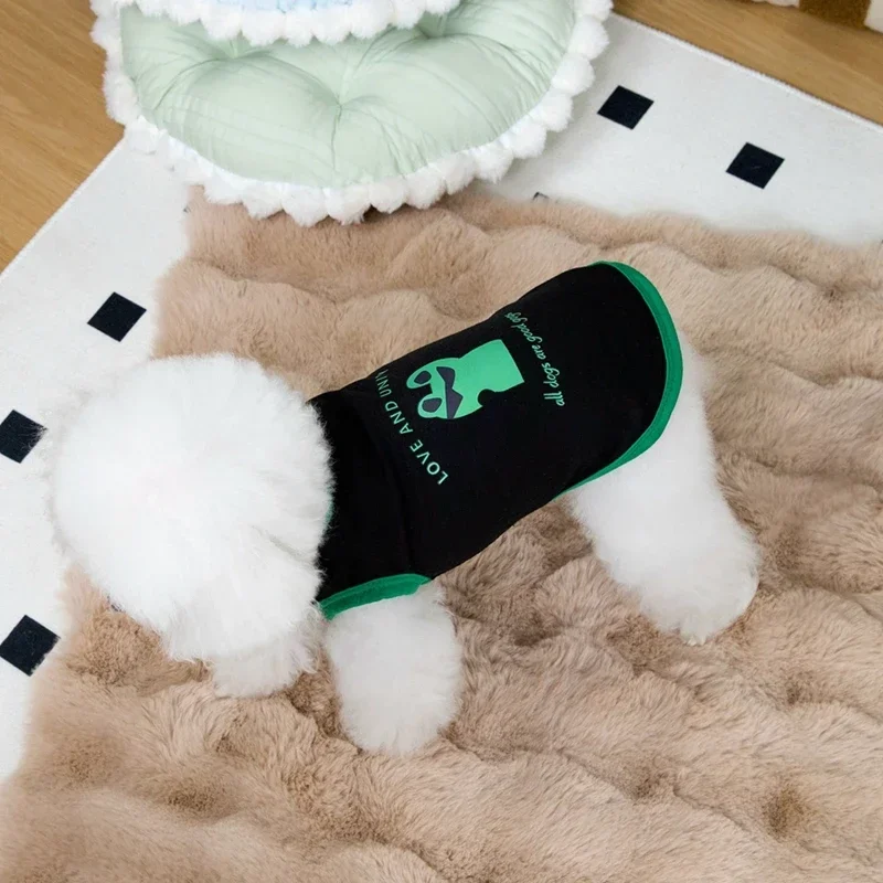 Dog Shirts Pet Clothes with Cute Pattern Summer Pet T Shirts Cool Puppy Vest Breathable Dog Outfit for Chihuahua Bulldog - imagen 4