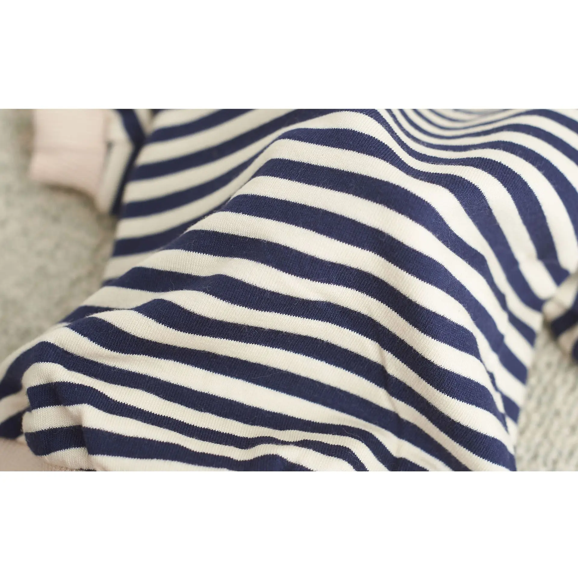 Ropa a rayas para perros y gatos, suéter con capucha para cachorros pequeños de sección delgada para primavera y verano, ropa para perros pequeños - imagen 5