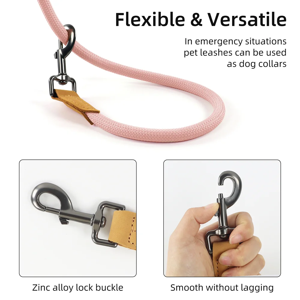 Correa para perro, cadena de cintura ajustable multifuncional, tracción para correr, caminar, correas manos libres, correa, cordón para perro - imagen 3