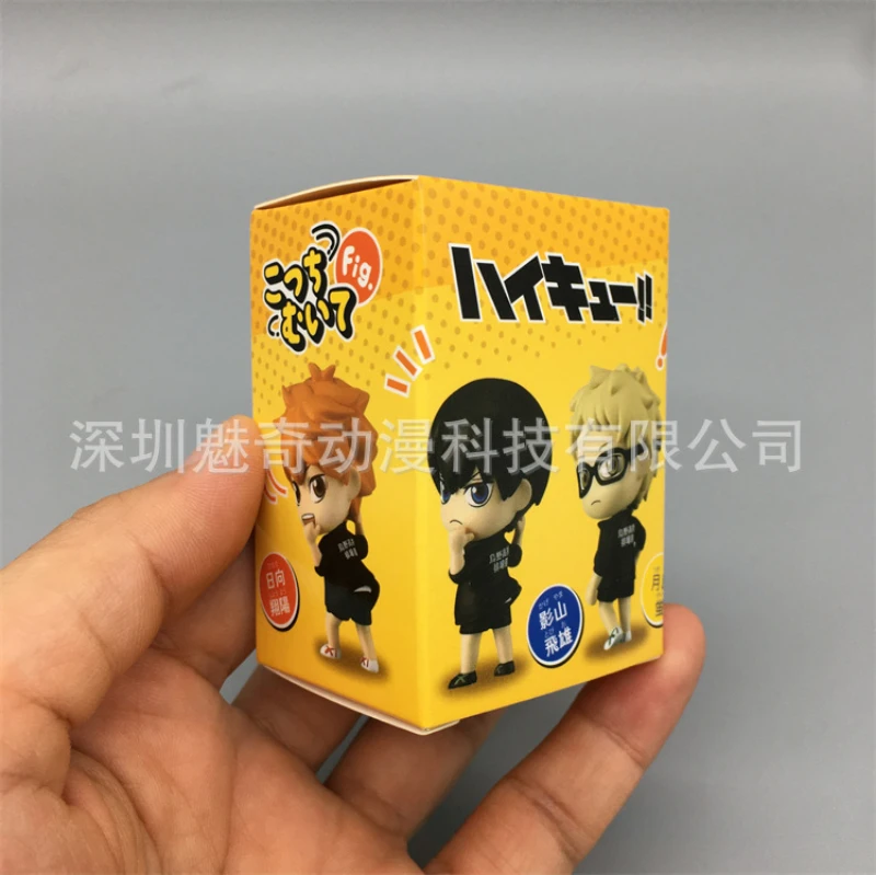 Figuras Haikyuu Hinata y Kageyama – 4 figuras acción colección regalo - imagen 2