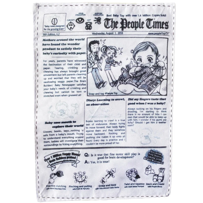 Juguetes de periódico para perros pequeños y medianos, juguetes para masticar con sonido de frotamiento de papel divertido, reemplazo de tejido resistente a las mordeduras, juguetes de dientes limpios para perros - imagen 4