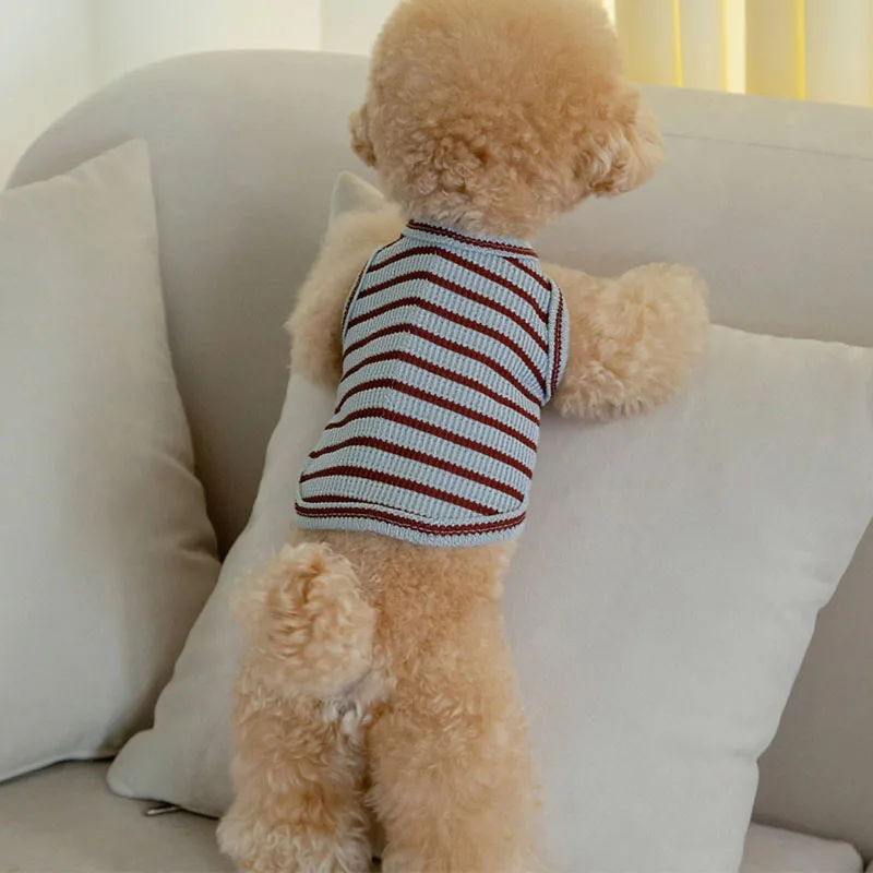 Ropa para perros, disfraz sin mangas para niño y niña, chaleco para perros pequeños, Chiwawa Yorkshire, ropa de verano para cachorros, sudadera para gato, camisas - imagen 3