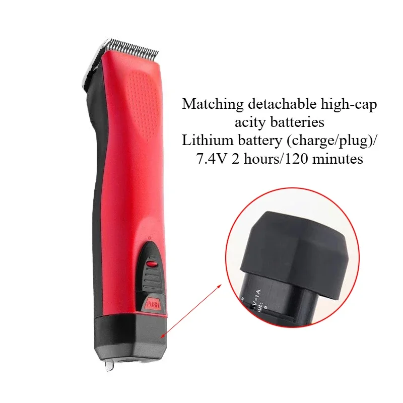 Cortadora de pelo profesional para mascotas, cortadora de pelo inalámbrica de 35W, cortadora eléctrica para perros, tienda de mascotas, cortadora de belleza para gatos - imagen 5