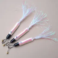 Cabezal de pez con borla para gatos – Juguete interactivo