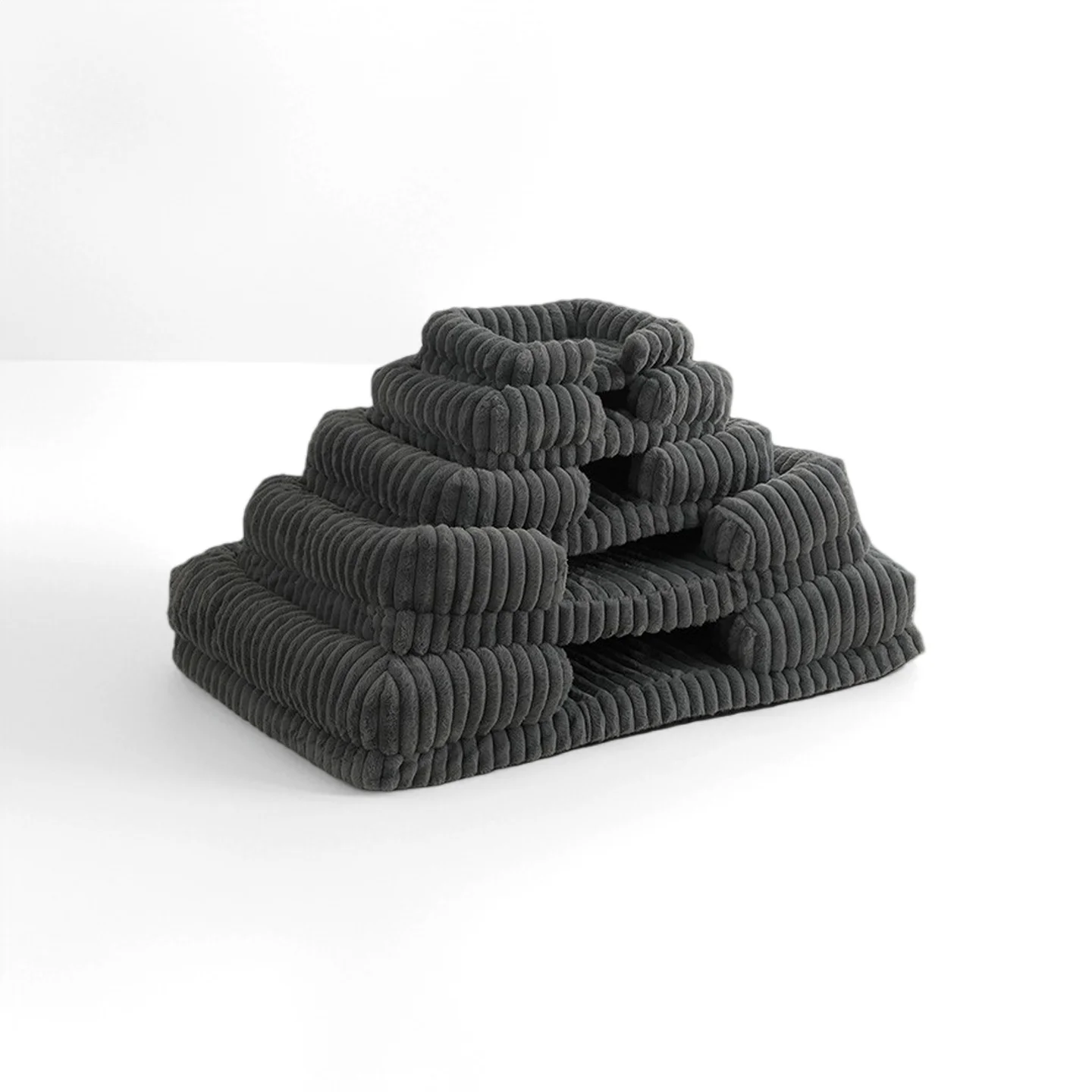 Cama para perros S M L XL, cama ortopédica súper suave de espuma para mascotas, estera para dormir con refuerzo acolchado de algodón y cubierta extraíble - imagen 3