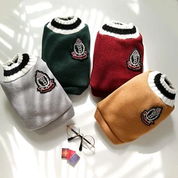 Suéter para perros y gatos - Teddy, cuello en V, ropa cálida
