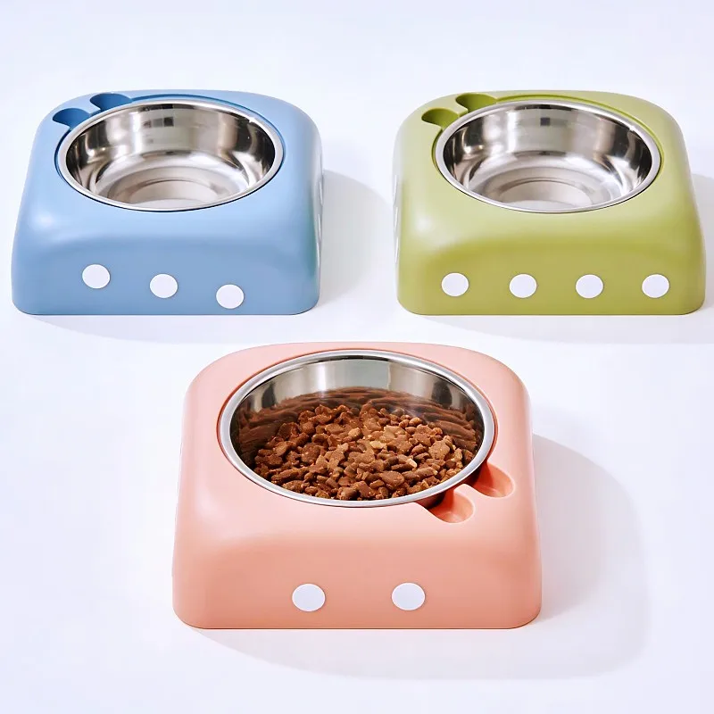 Tazón de acero inoxidable para perros y gatos – comedero y bebedero - imagen 2