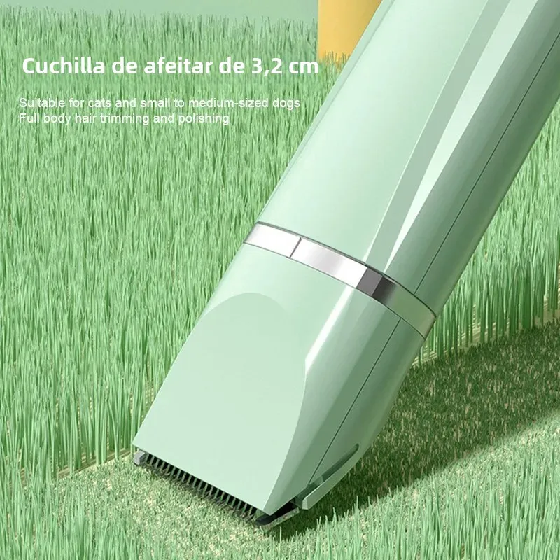 Cortaúñas para perros con carga multifuncional 4 en 1, afeitadora inalámbrica para mascotas, recortadoras, herramientas de aseo para mascotas de poco ruido - imagen 5