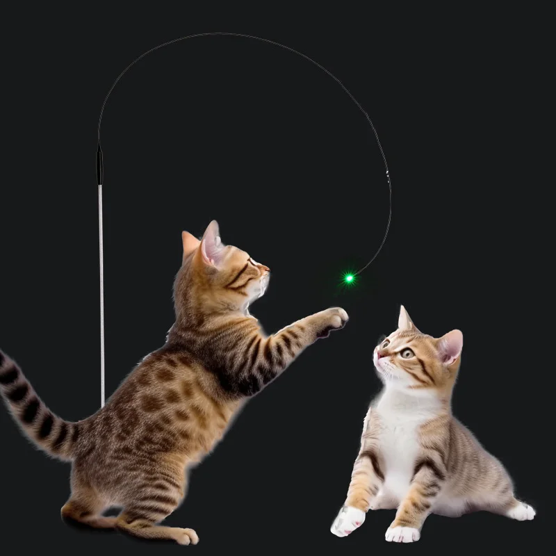Varita LED interactiva para gatos – juguete contra el aburrimiento - imagen 2