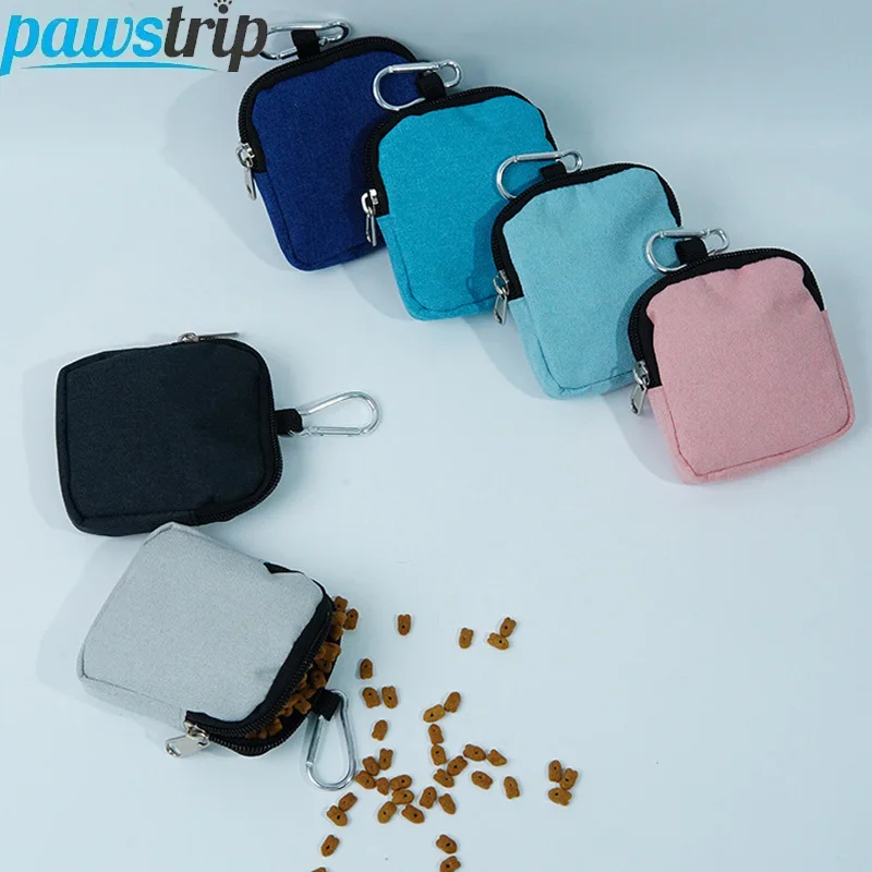 Bolsa golosinas perro portátil cinturón entrenamiento y paseos