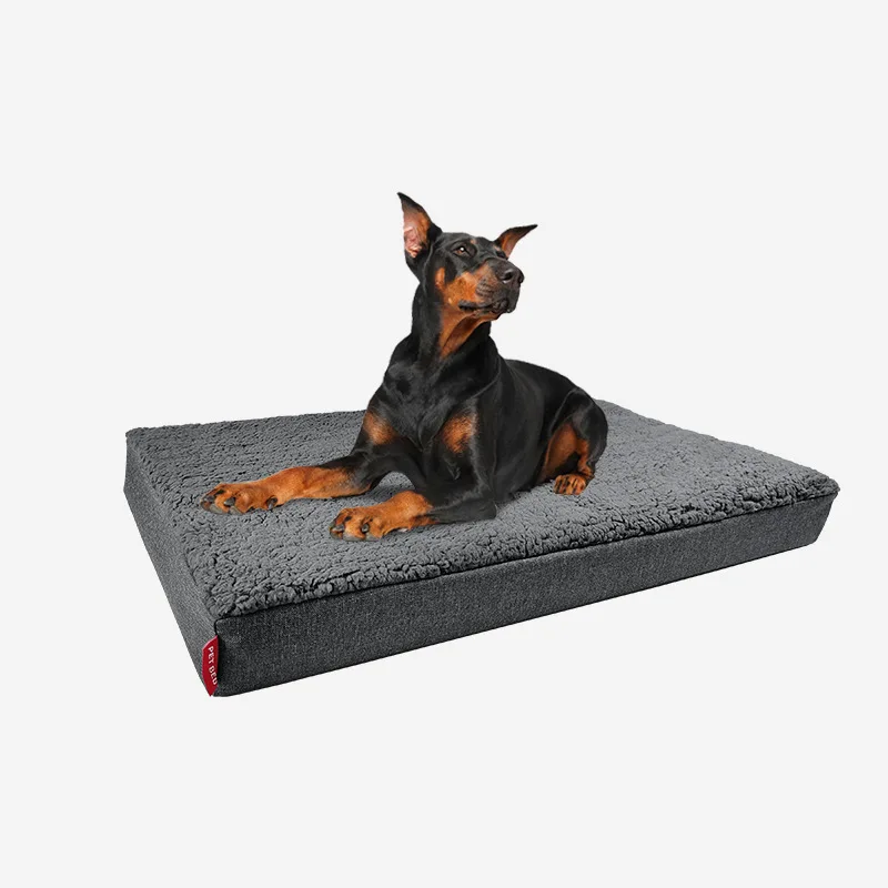 Cama lino lavable impermeable para perros y gatos - Jaulas