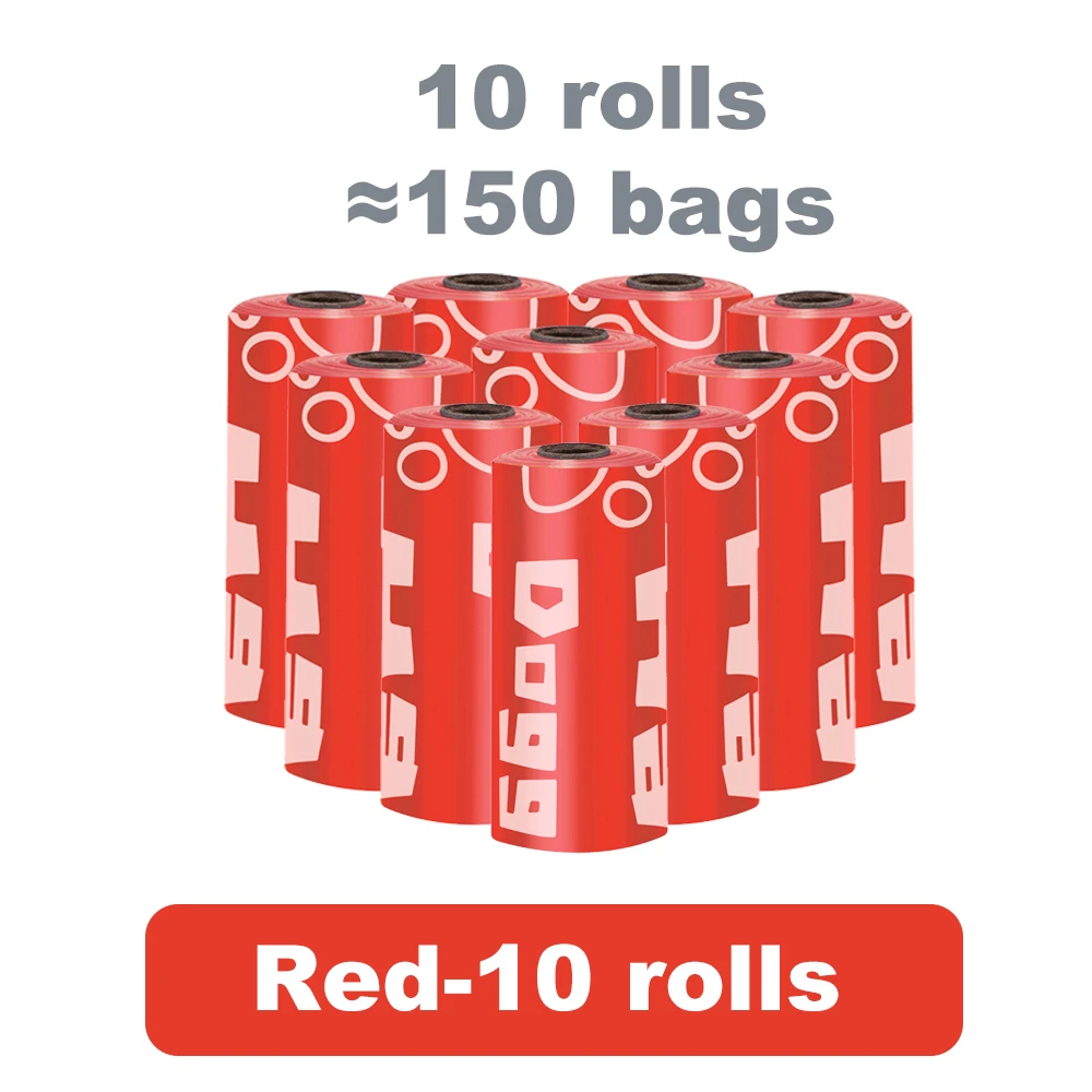 Poop Bags-red