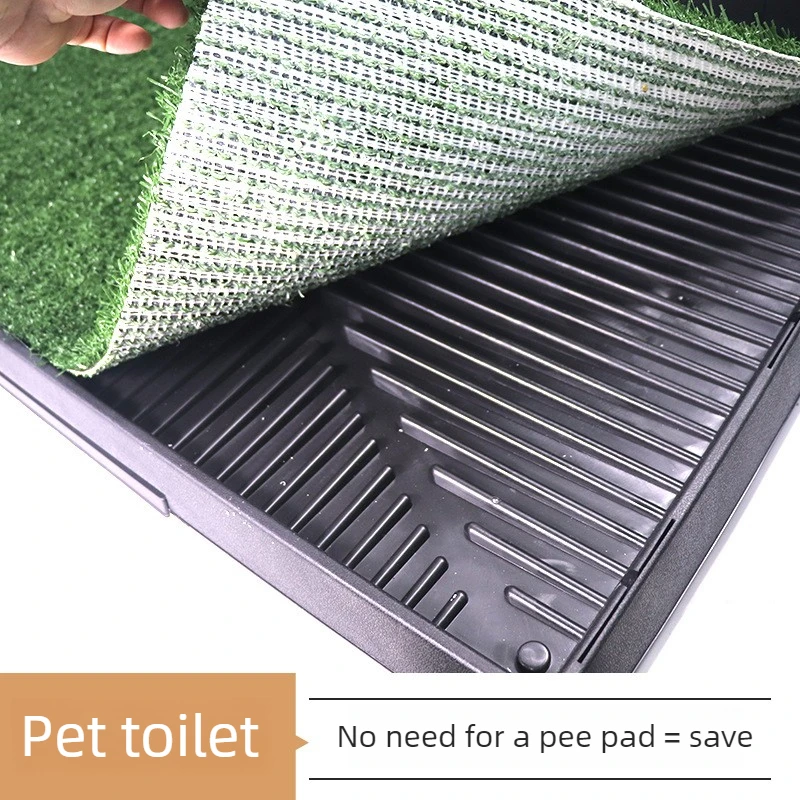 Inodoro de césped artificial interior para perros – fácil limpieza - imagen 5
