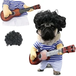 Disfraz de guitarra para perros y gatos - Cosplay y fiesta