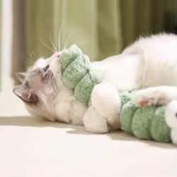 Juguete de Felpa con Catnip para Gatos: Almohada resistente a mordidas