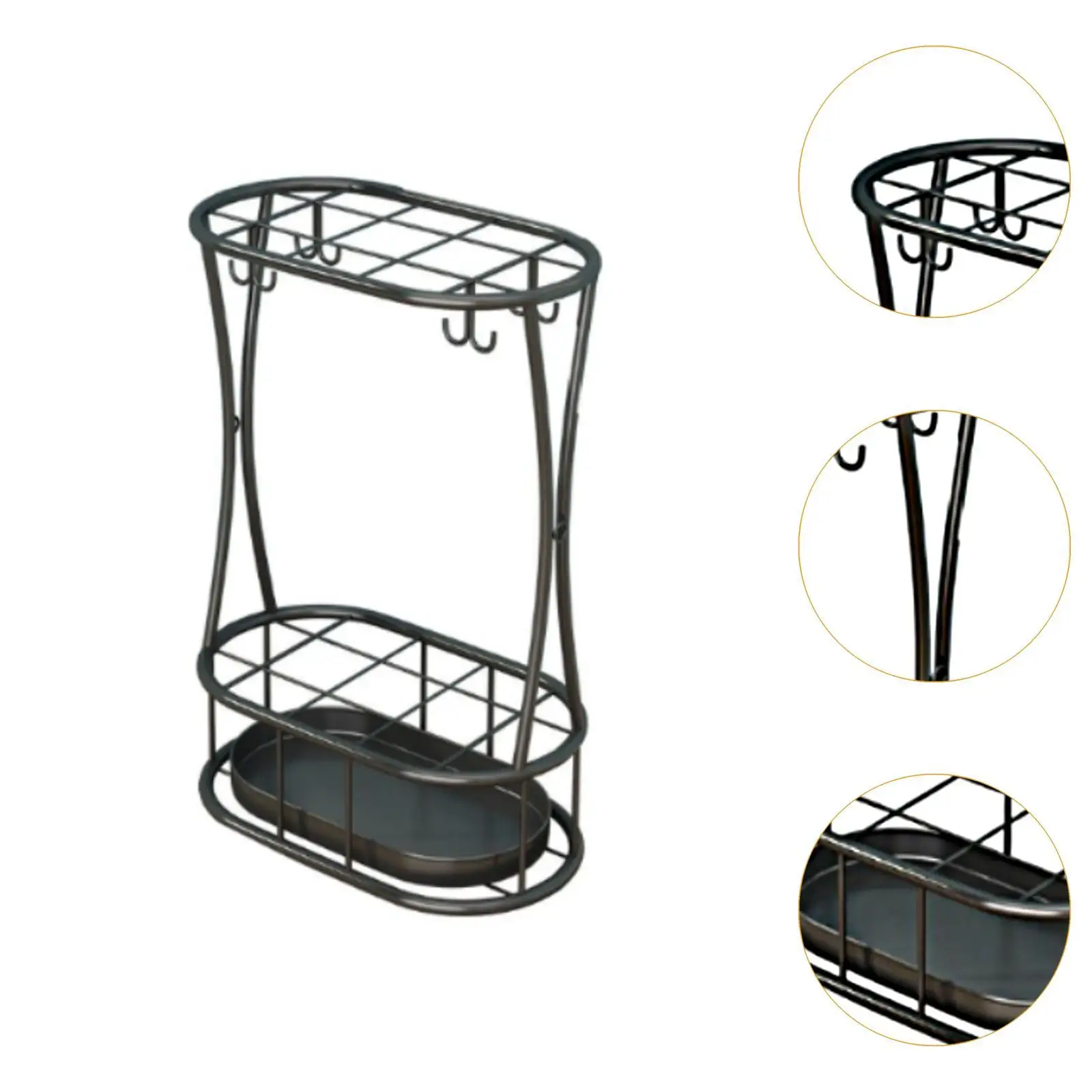 Umbrella Organizer Iron Space Saving Storage Container Sturdy Multifunction Umbrella Storage Rack for Hotel Entryway Home Umbrella Organizer Iron Space Saving Storage Container Sturdy Multifunction Umbrella Storage Rack for Hotel Entryway Home