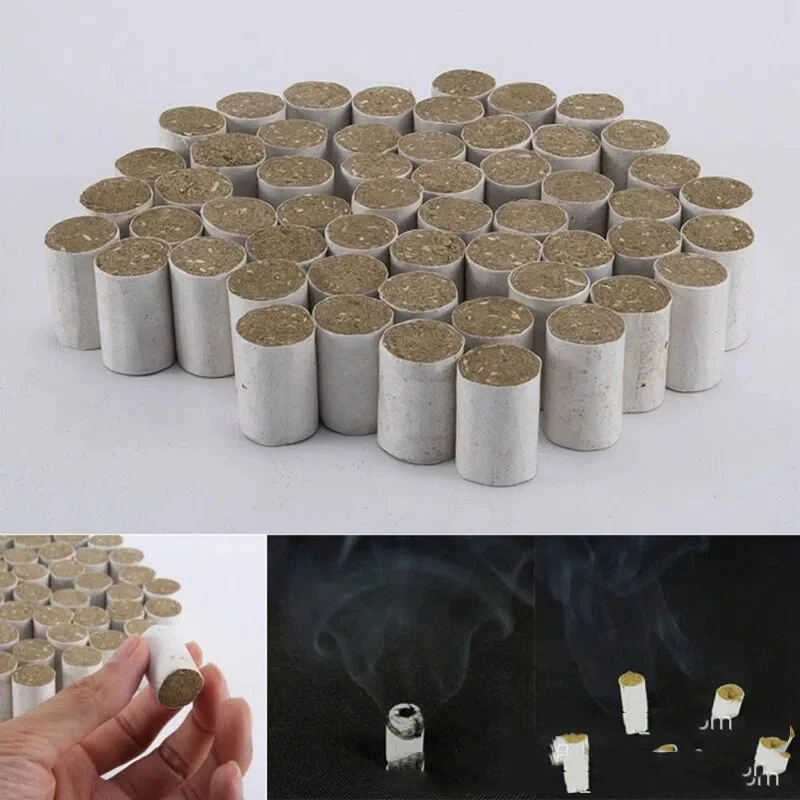 54 unids/bolsa hierba medicinal Natural colmena pellets de humo ahumador no tóxico para colmena de abejas equipo de suministros de apicultura