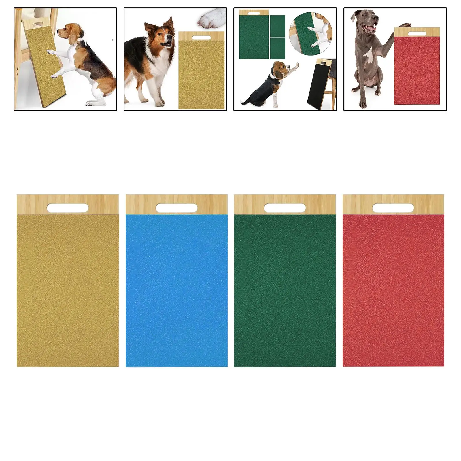 Dog Scratch Pad Dog Nail Grind Claws, Lightweight 14.6 X 8.7 Inch Dog Nail for