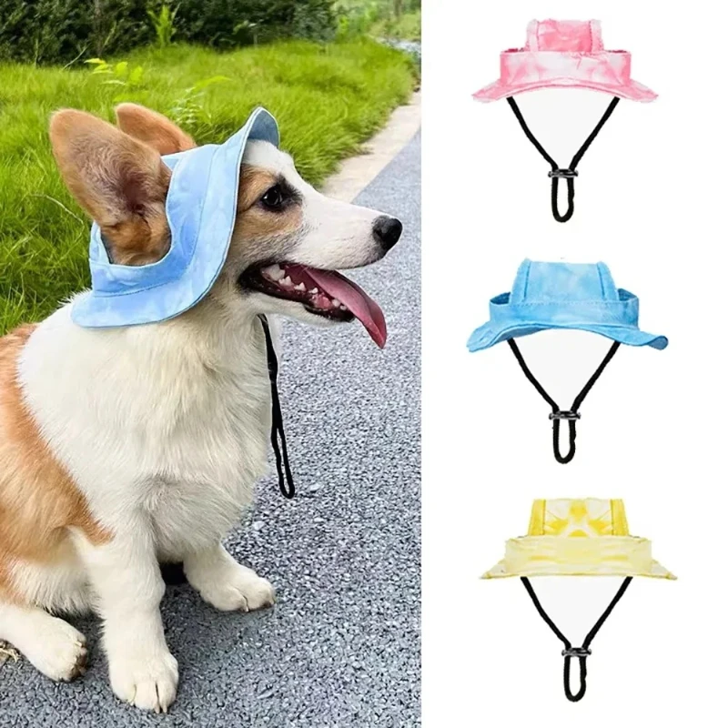 Sombrero solar para mascotas - Protección UV y orificios para orejas - imagen 5