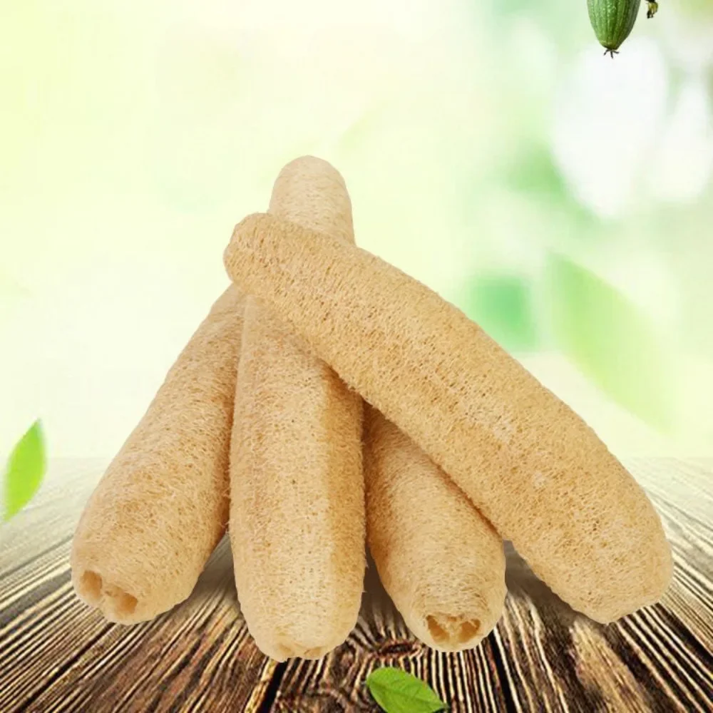 Esponja de Luffa Natural, esponja de lufa, tablero de celulosa, cocina, baño, ducha, esponja, 1 ud. - imagen 2