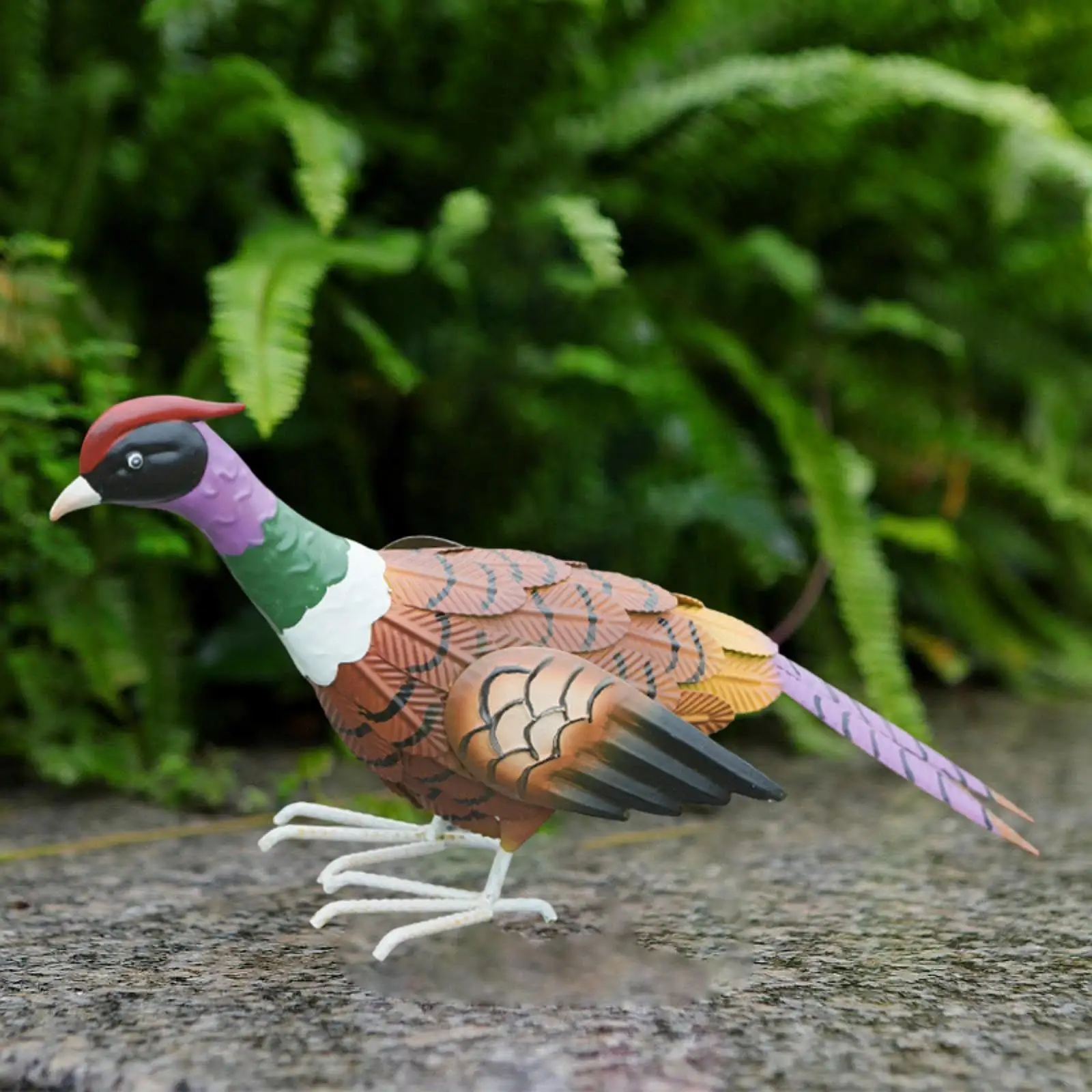 Sculpture Garden Statue,Decorative Yard Art Weather Resistant,Lawn Ornament Animal Figurine for Lawn Yard Garden