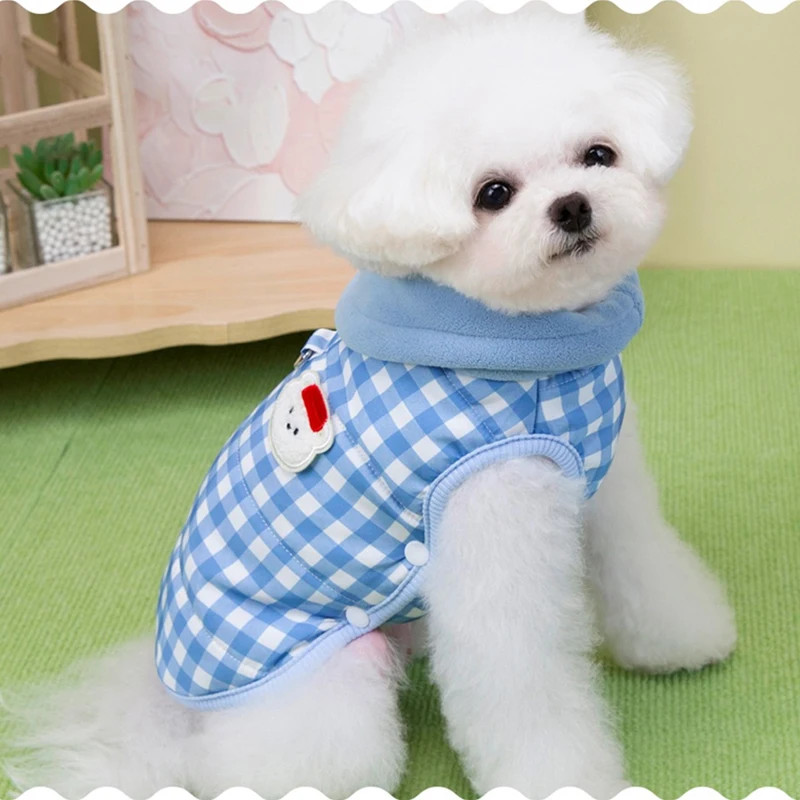 Abrigo invierno cuello alto para perros y gatos - imagen 4